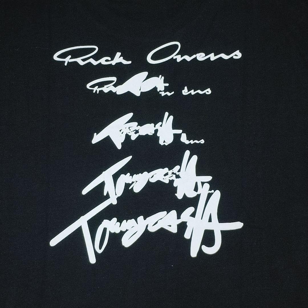 Rick Owens× cash コラボ Tシャツ S Tommy Cash x Rick Owens T-shirt White メンズ - SS21 - JP